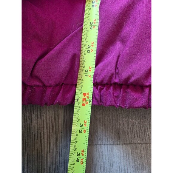 Vintage PA Originals Purple & Yellow 80s Puffer Coat 22W-24W - Picture 9 of 9